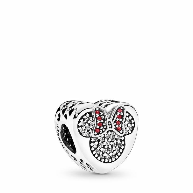 Talismane Pandora Disney Mickey & Minnie True Love Argint (CzdZDIQL)